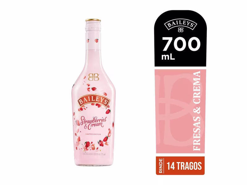 Baileys Fresas y Crema - 700 ml