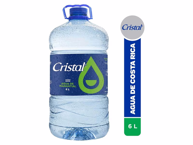 Agua de mantantiaL CristaL - 6 L