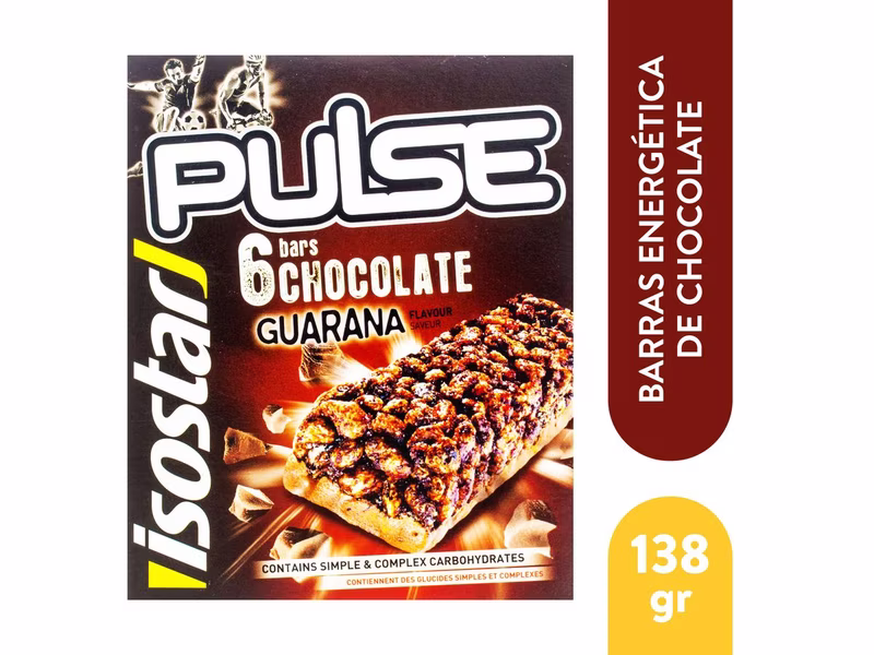 Barra energía Isostar de chocolate isostar - 138 g