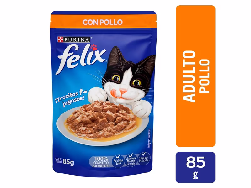 Alimento Gato Adulto Purina Felix Pollo - 85 g