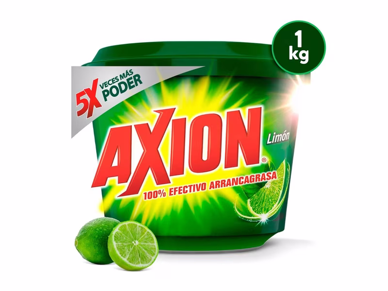 Lavaplatos Axion Limón Pasta - 1kg