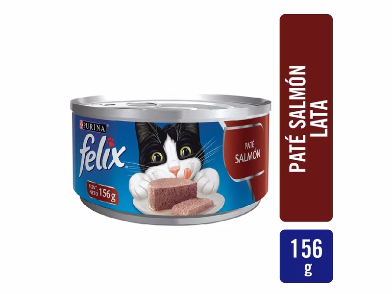 Alimento Gato Adulto Purina Felix Paté Salmón - 156 g