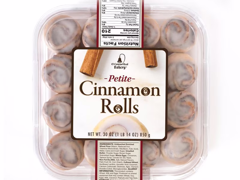 El Camino Real Mini Rollos de Canela Elaborados con Masa Tradicional