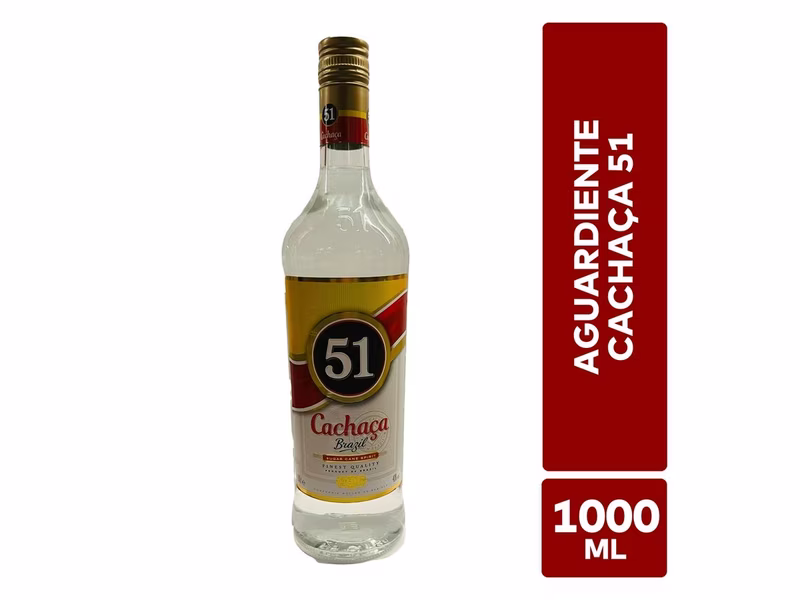 Aguardiente Cachaca 51 -1000ml