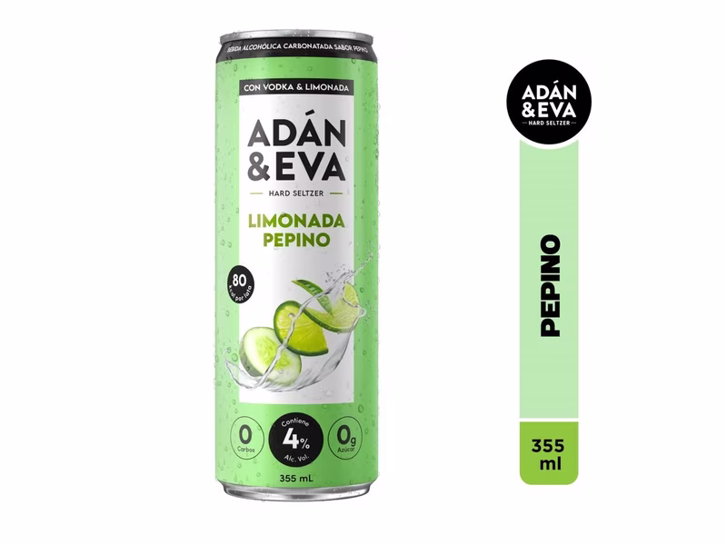 Bebida Adán & Eva Pepino Lata- 355ml