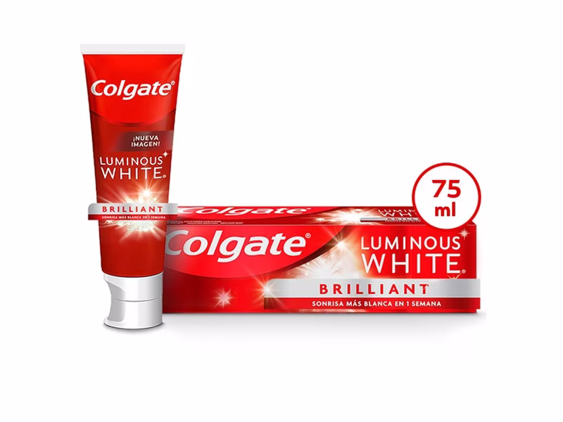 Pasta Dental Colgate Luminous White Brilliant -75 ml