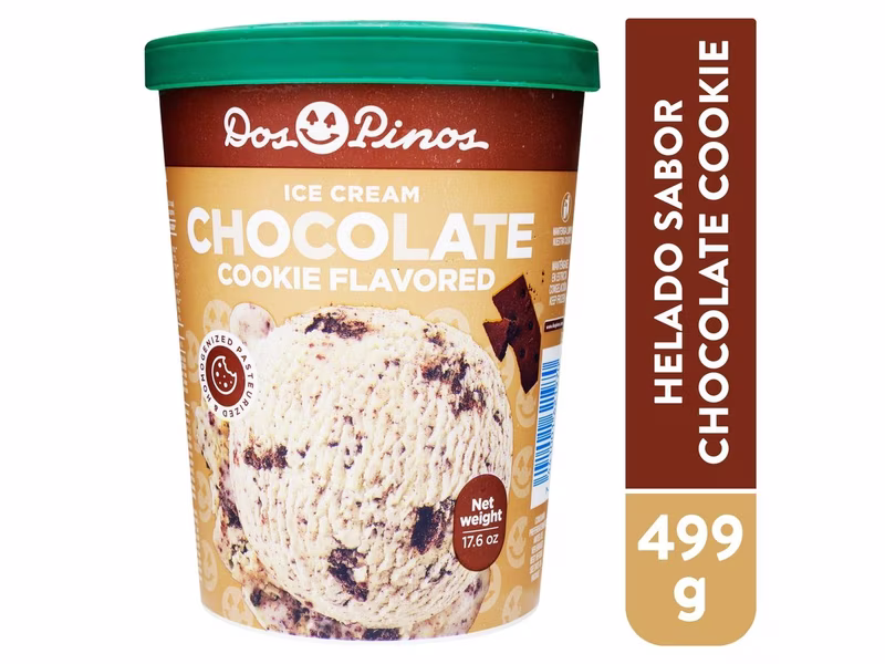 Helado Dos Pinos chocolate galleta - 499 g