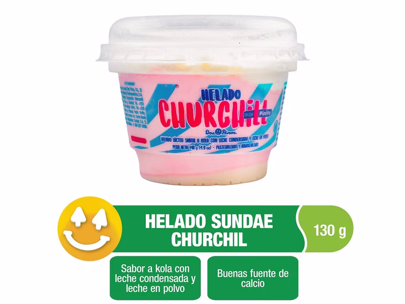 Helado Dos Pinos churchill leche condensada - 130 g