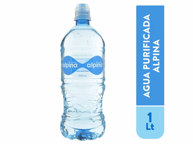 Agua Alpina Purificada Sportcap - 1000 ml